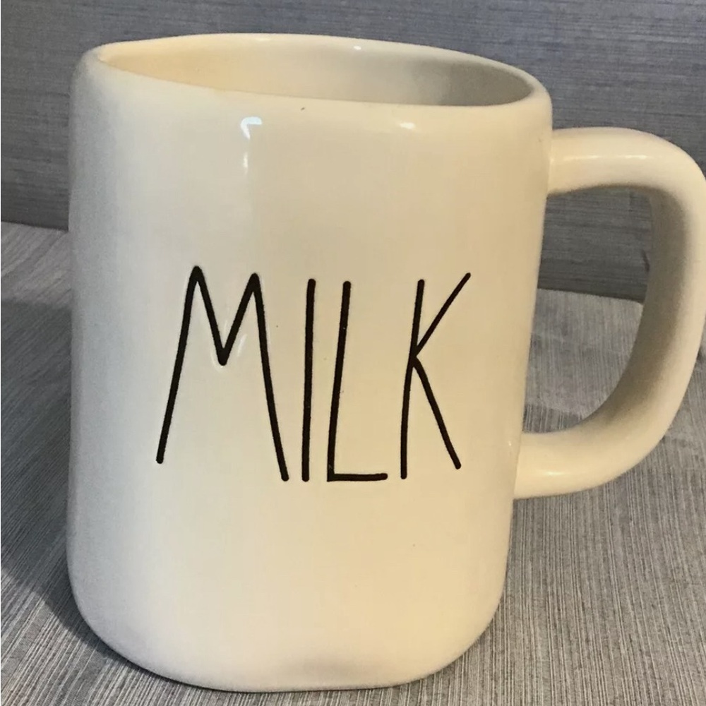 RAE DUN WHITE MILK MUG